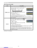 Предварительный просмотр 45 страницы Hitachi CP-WUX645N Operating Manual