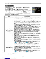 Предварительный просмотр 47 страницы Hitachi CP-WUX645N Operating Manual