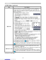 Предварительный просмотр 53 страницы Hitachi CP-WUX645N Operating Manual