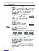 Предварительный просмотр 60 страницы Hitachi CP-WUX645N Operating Manual