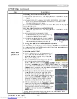 Предварительный просмотр 66 страницы Hitachi CP-WUX645N Operating Manual