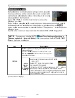 Предварительный просмотр 69 страницы Hitachi CP-WUX645N Operating Manual