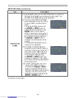 Предварительный просмотр 71 страницы Hitachi CP-WUX645N Operating Manual