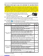 Предварительный просмотр 83 страницы Hitachi CP-WUX645N Operating Manual