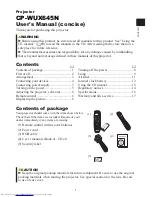 Предварительный просмотр 158 страницы Hitachi CP-WUX645N Operating Manual