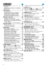 Preview for 2 page of Hitachi CP-WX2542WN User Manual