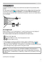 Preview for 7 page of Hitachi CP-WX2542WN User Manual