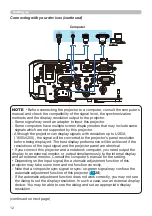 Preview for 12 page of Hitachi CP-WX2542WN User Manual