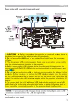 Preview for 13 page of Hitachi CP-WX2542WN User Manual