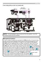 Preview for 15 page of Hitachi CP-WX2542WN User Manual