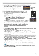 Preview for 29 page of Hitachi CP-WX2542WN User Manual