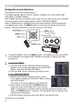 Preview for 32 page of Hitachi CP-WX2542WN User Manual