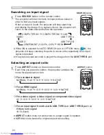 Предварительный просмотр 29 страницы Hitachi CP-WX3011N User Manual – Operating Manual