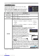 Предварительный просмотр 39 страницы Hitachi CP-WX3011N User Manual – Operating Manual