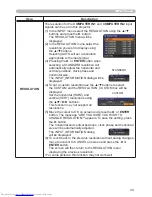 Предварительный просмотр 48 страницы Hitachi CP-WX3011N User Manual – Operating Manual