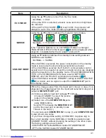 Предварительный просмотр 50 страницы Hitachi CP-WX3011N User Manual – Operating Manual