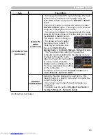 Предварительный просмотр 74 страницы Hitachi CP-WX3011N User Manual – Operating Manual