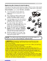 Предварительный просмотр 98 страницы Hitachi CP-WX3011N User Manual – Operating Manual