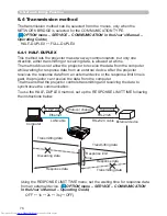 Предварительный просмотр 185 страницы Hitachi CP-WX3011N User Manual – Operating Manual