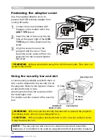 Preview for 25 page of Hitachi CP-WX3014WN Operating Manual