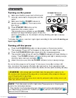 Preview for 28 page of Hitachi CP-WX3014WN Operating Manual