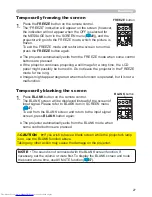 Preview for 36 page of Hitachi CP-WX3014WN Operating Manual