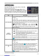 Предварительный просмотр 62 страницы Hitachi CP-WX3014WN Operating Manual