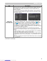 Preview for 76 page of Hitachi CP-WX3014WN Operating Manual