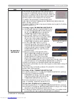 Preview for 86 page of Hitachi CP-WX3014WN Operating Manual