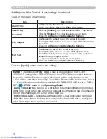 Preview for 143 page of Hitachi CP-WX3014WN Operating Manual