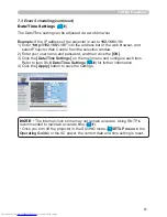 Preview for 178 page of Hitachi CP-WX3014WN Operating Manual