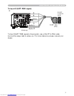 Preview for 194 page of Hitachi CP-WX3014WN Operating Manual