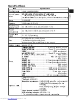 Preview for 236 page of Hitachi CP-WX3014WN Operating Manual