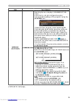 Preview for 68 page of Hitachi CP-WX3014WN User Manual