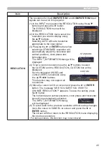 Preview for 45 page of Hitachi CP-WX3030WN Operating Manual