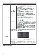 Предварительный просмотр 74 страницы Hitachi CP-WX3030WN Operating Manual