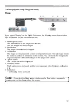 Предварительный просмотр 101 страницы Hitachi CP-WX3030WN Operating Manual