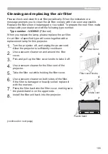 Предварительный просмотр 105 страницы Hitachi CP-WX3030WN Operating Manual