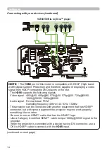 Preview for 14 page of Hitachi CP-WX3041WN User Manual