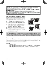 Предварительный просмотр 8 страницы Hitachi CP-WX3042WN User Manual