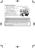 Предварительный просмотр 10 страницы Hitachi CP-WX3042WN User Manual