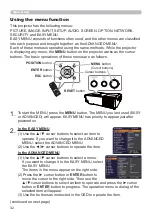 Preview for 32 page of Hitachi CP-WX30LWN User'S Manual And Operating Manual