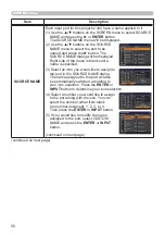 Preview for 56 page of Hitachi CP-WX30LWN User'S Manual And Operating Manual