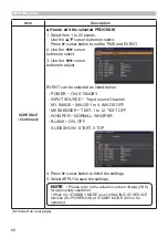 Preview for 66 page of Hitachi CP-WX30LWN User'S Manual And Operating Manual