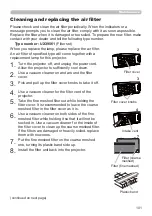 Preview for 101 page of Hitachi CP-WX30LWN User'S Manual And Operating Manual