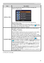 Предварительный просмотр 49 страницы Hitachi CP-WX3530WN Operating Manual