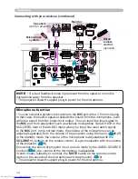 Предварительный просмотр 23 страницы Hitachi CP-WX4021N User'S Manual And Operating Manual