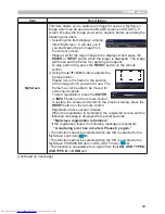 Предварительный просмотр 58 страницы Hitachi CP-WX4021N User'S Manual And Operating Manual