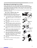 Предварительный просмотр 100 страницы Hitachi CP-WX4021N User'S Manual And Operating Manual