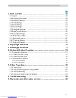 Предварительный просмотр 115 страницы Hitachi CP-WX4021N User'S Manual And Operating Manual